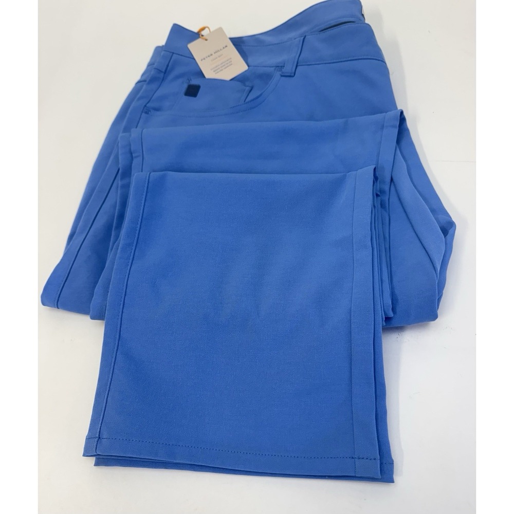 Peter Millar Crown EB66 Stretch Five Pocket Golf Pants BONN Blue Size 40x34 $160 - Picture 10 of 10